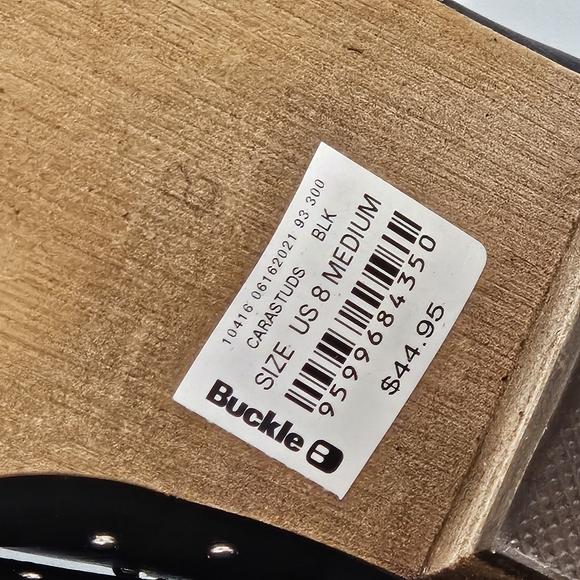 Arider girl Cara studded leather mules size 8 nwt - Picture 5 of 16